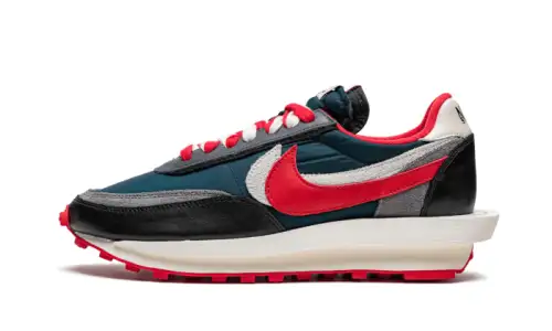 Nike LD Waffle Sacai Undercover Midnight Spruce University Red B68051414