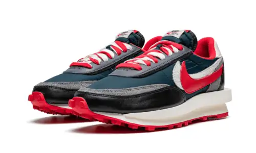Nike LD Waffle Sacai Undercover Midnight Spruce University Red B68051414