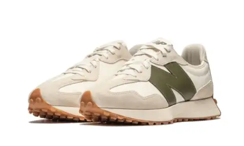 New Balance 327 Moonbeam Oak Leaf Green 