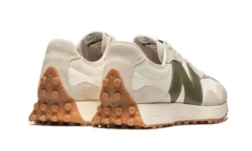 New Balance 327 Moonbeam Oak Leaf Green 