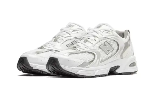 New Balance 530 White Silver Metallic E3EE61082