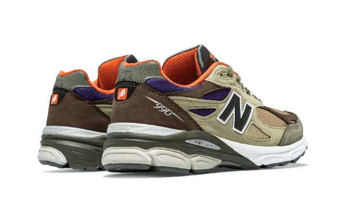 New Balance 990 V3 Made In Usa Tan Blue 