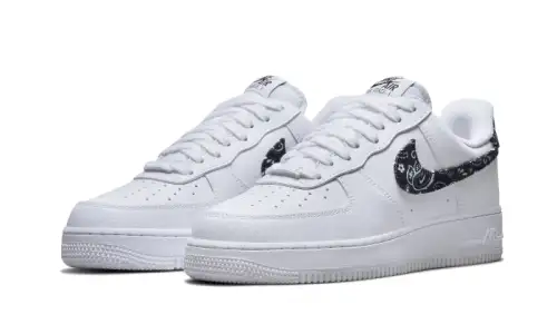 Nike Air Force 1 Low '07 Essential White Black Paisley