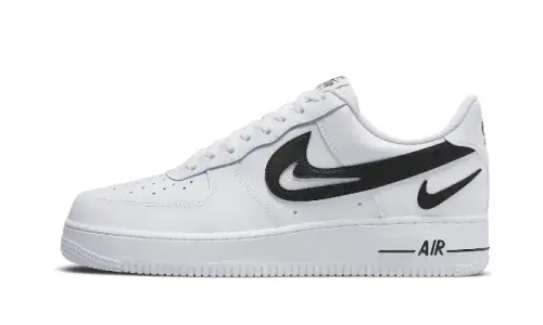 Nike Air Force 1 Low '07 FM Cut Out Swoosh White Black