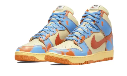Nike Dunk High 1985 Acid Wash Orange 