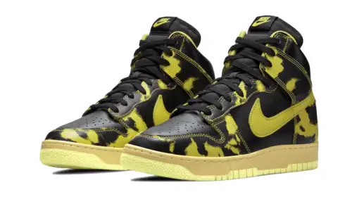 Nike Dunk High 1985 Acid Wash Yellow