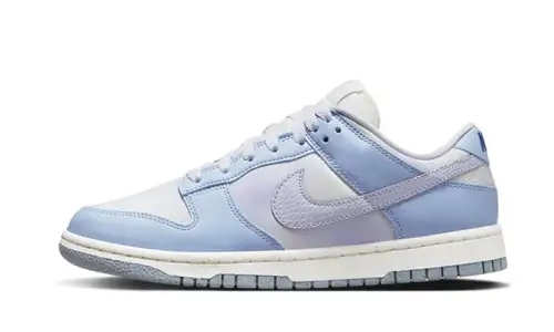Nike Dunk Low White Blue Airbrush D5F0708