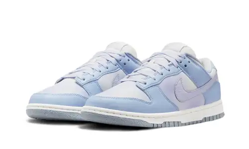 Nike Dunk Low White Blue Airbrush D5F0708