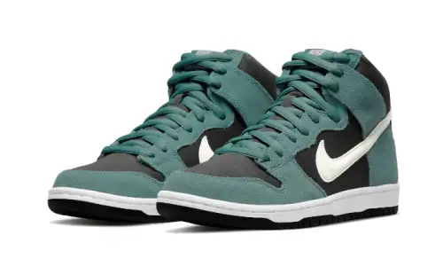 Nike Nike SB Dunk High Green Suede EF3601009