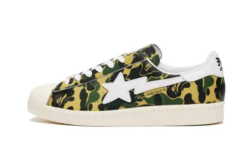 Adidas Superstar Bape ABC Camo Green 89370