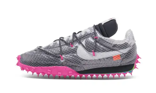 Nike Waffle Racer Off-White Black Fuchsia A70E1443