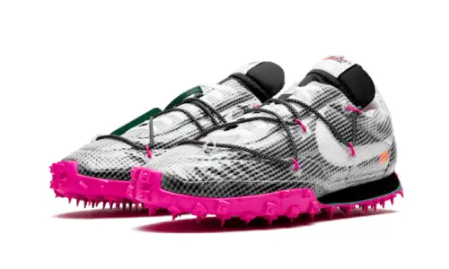 Nike Waffle Racer Off-White Black Fuchsia A70E1443