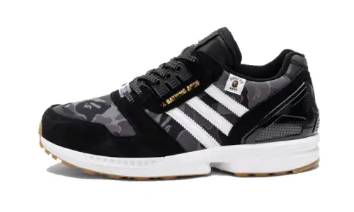 Adidas ZX 8000 Bape Undefeated Black 41D685