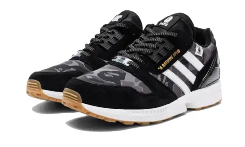 Adidas ZX 8000 Bape Undefeated Black 41D685